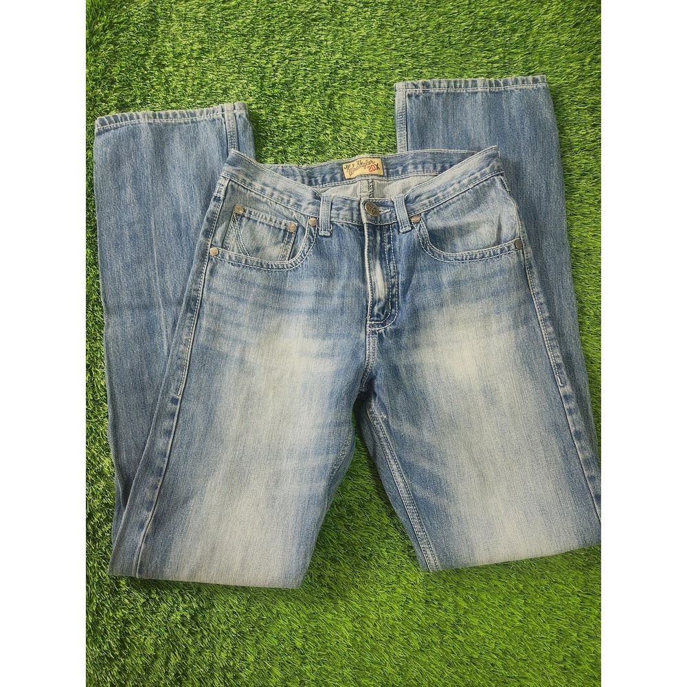 Wrangler 20X Jeans Mens 30x36 Blue Light Wash Regular Straight Denim Pants